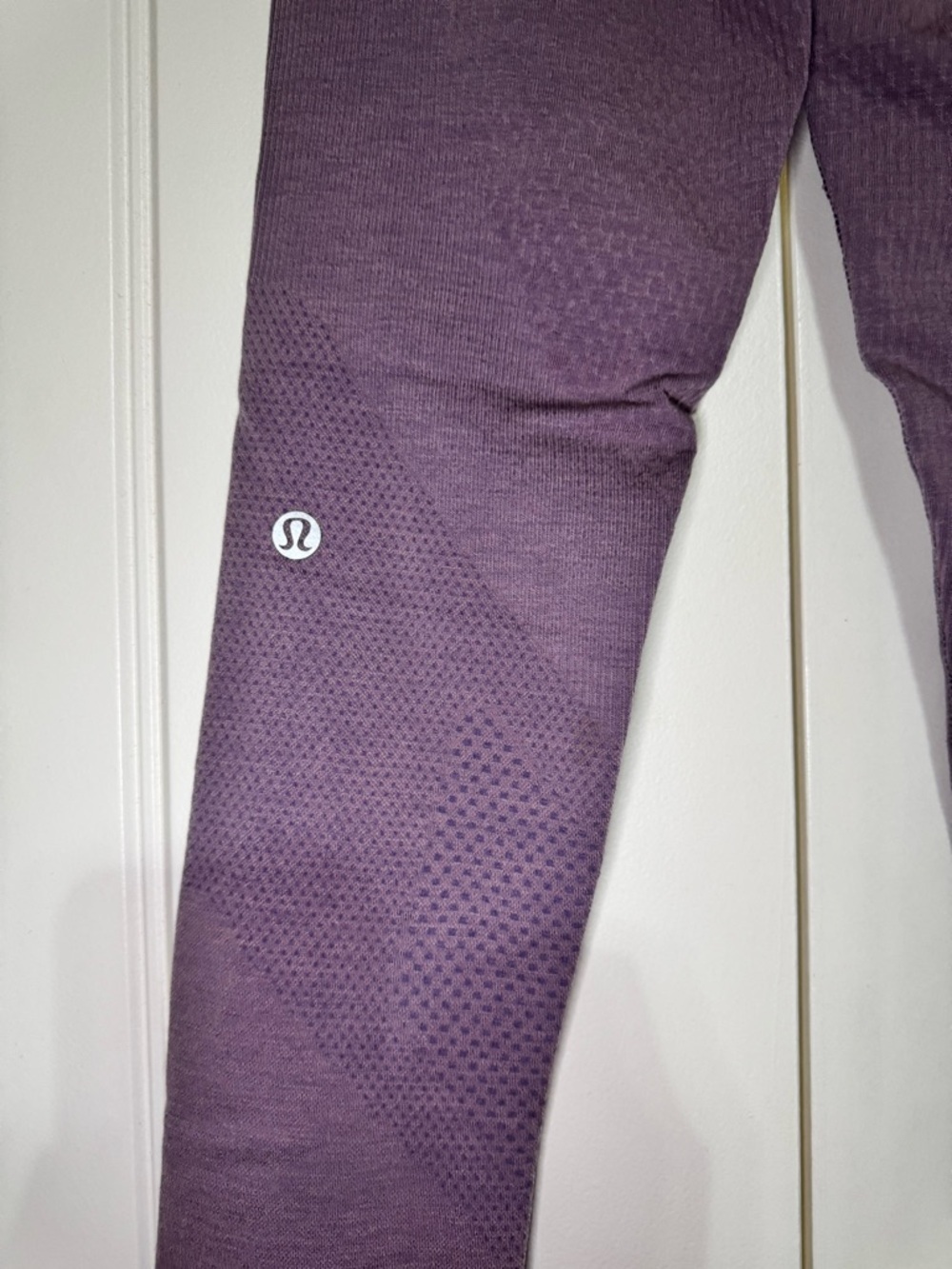 Lululemon Keep the Heat Thermal High-Rise Tight 28" in Purple Ash Size 4 - Picture 7 of 13